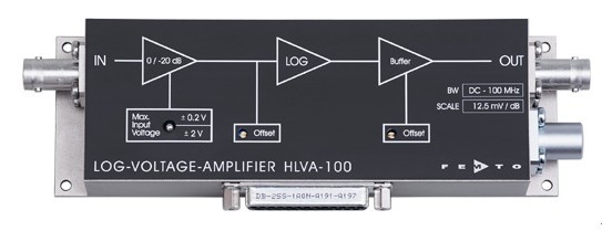 HLVA-100對(dui)數的帶寬電(dian)壓(ya)放大(da)器